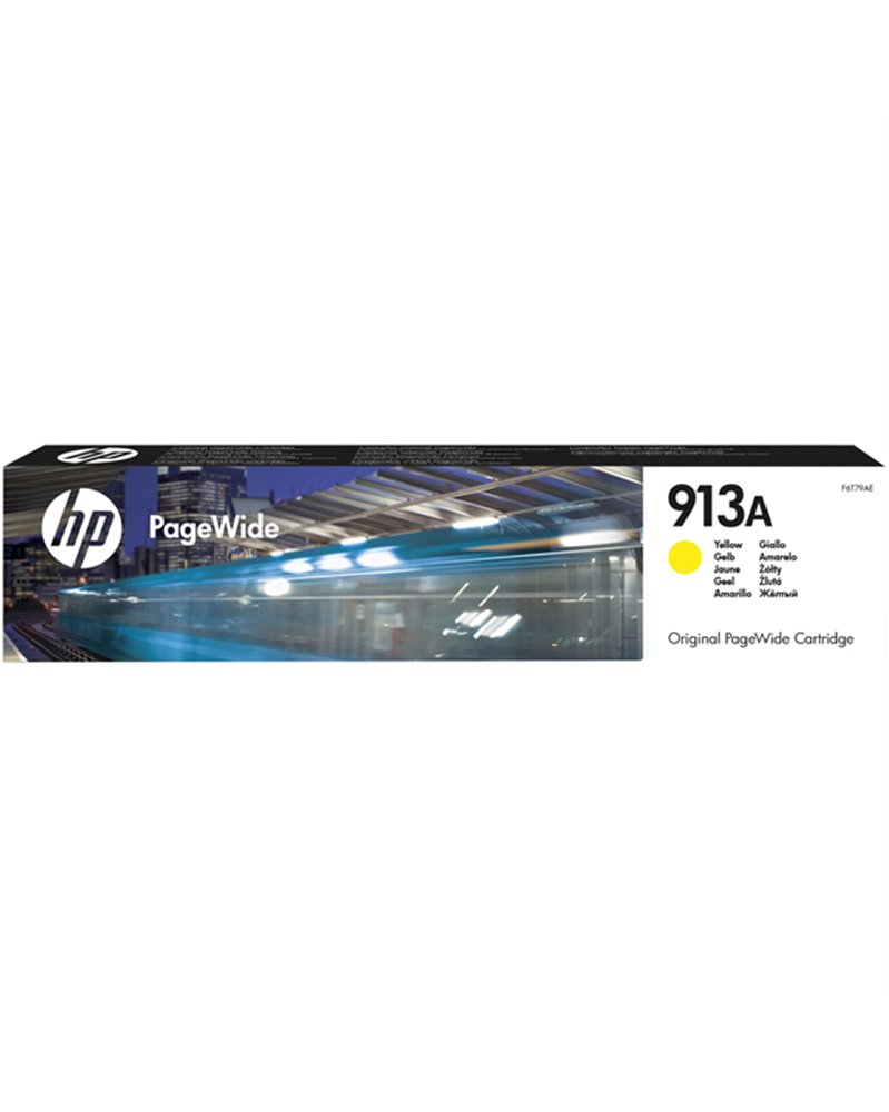 CARTUCCIA GIALLO HP 913A PageWide 377dw-352fw