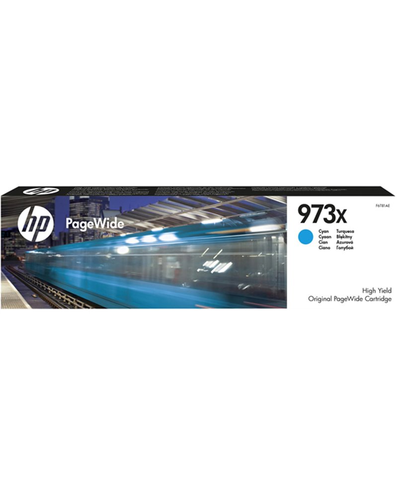 CARTUCCIA CIANO HP 973X PageWide 477DWT-452DWT