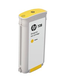 CARTUCCIA GETTO D'INCHIOSTRO HP 728 GIALLO 130ML