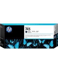 CARTUCCIA INCHIOSTRO NERO OPACO DESIGNJET HP 745 300 ML