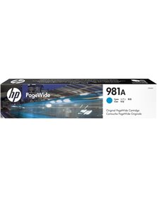 HP 981A INK CARTRIDGE PAGEWIDE CIANO 6.000PAG