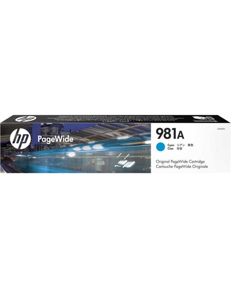 HP 981A INK CARTRIDGE PAGEWIDE CIANO 6.000PAG