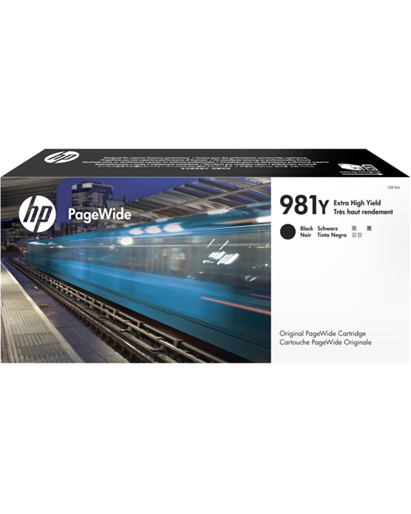 HP 981Y INK CARTRIDGE PAGEWIDE NERO 20.000PAG