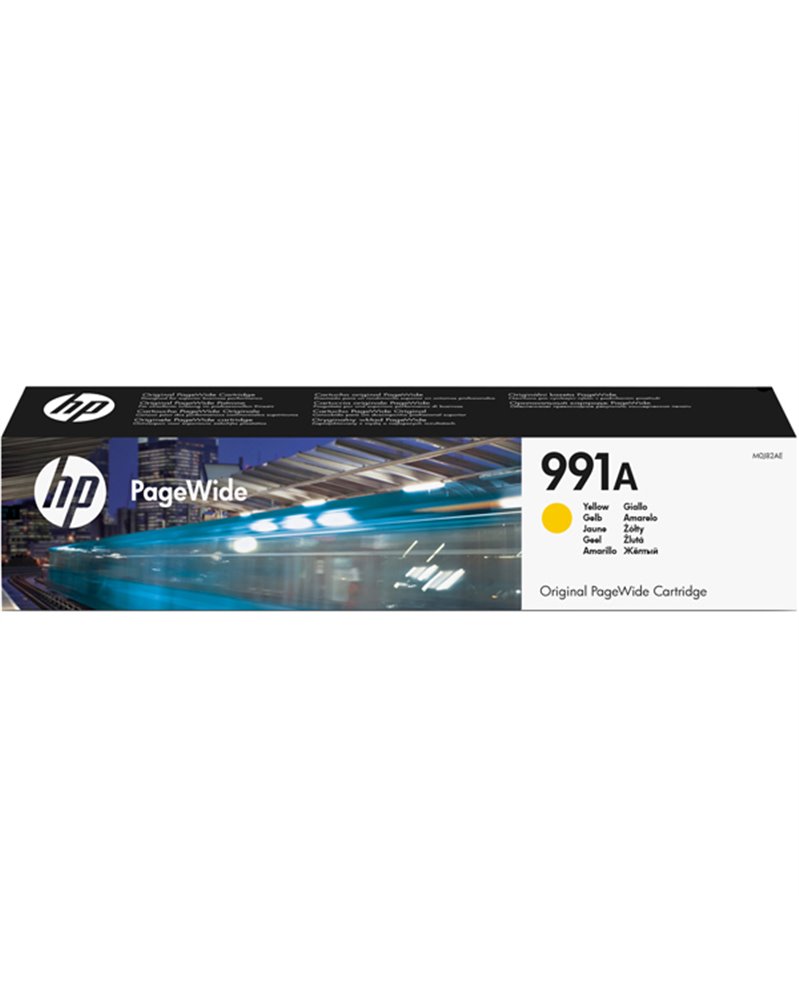 CARTUCCIA GIALLO ORIGINALE HP 991A PageWide PRO MFP772DN-MFP777z