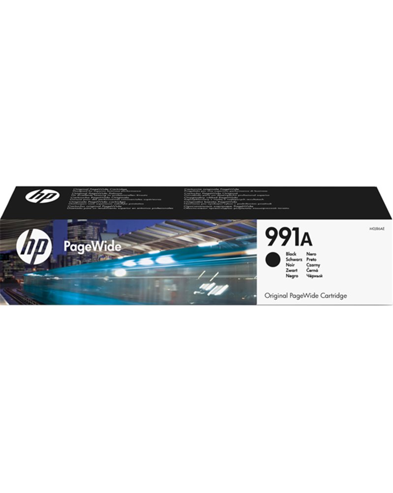 CARTUCCIA NERO ORIGINALE HP 991A PageWide PRO MFP772DN-MFP777z