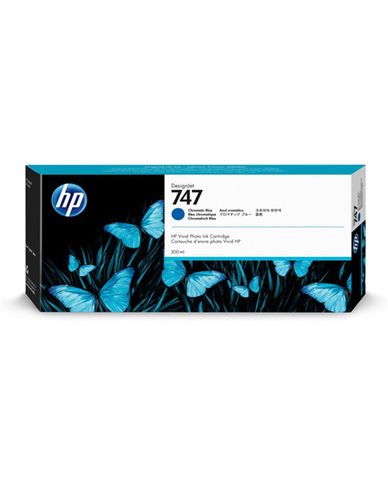 CARTUCCIA INCHIOSTRO BLU CHROMATIC HP 747