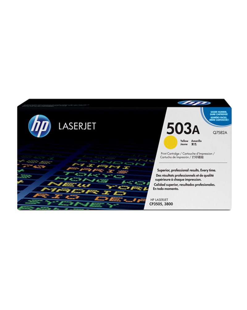 CARTUCCIA DI STAMPA PER STAMPANTI HP COLOR LASERJET GIALLO TONER HP CARTUCCIA DI STAMPA PER STAMPANTI HP COLOR LASERJET GIALLO TONER HP