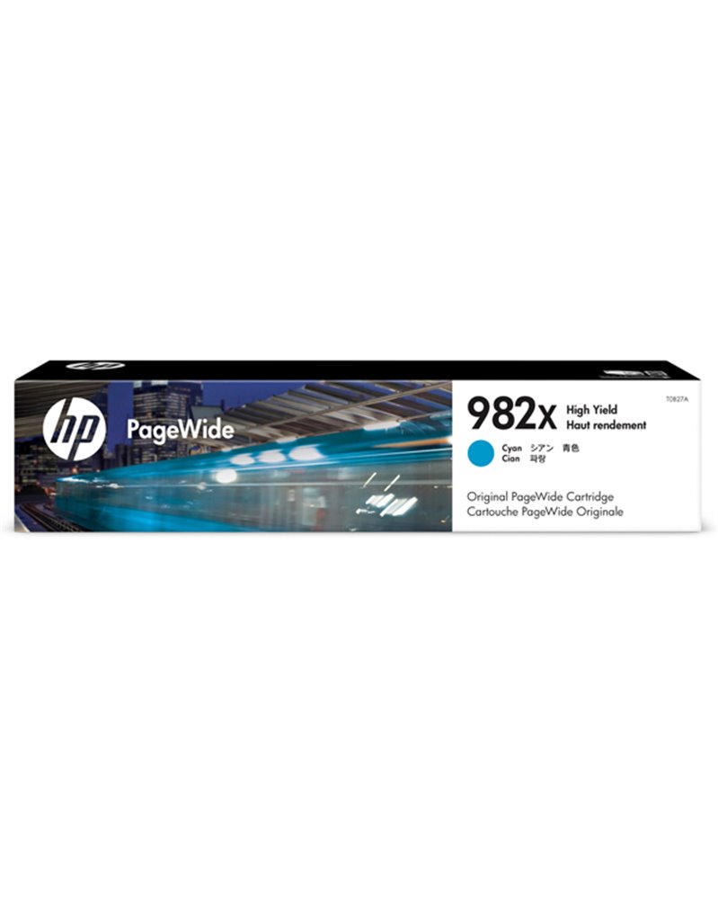 CARTUCCIA CIANO ORIGINALE PER HP982X PageWide Enterprise color 765dn-mfp780dn-fl