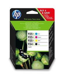 MULTIPACK 4 CARTUCCE DI INCHIOSTRO HP 934-935XL