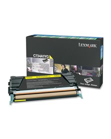 TONER GIALLO C734, C736, X734, X736, X738, RETURN PROGRAM