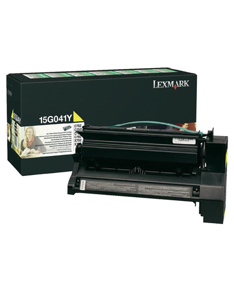 TONER RETURN PROGRAM GIALLO C752/L C760 C762 X752E X762E