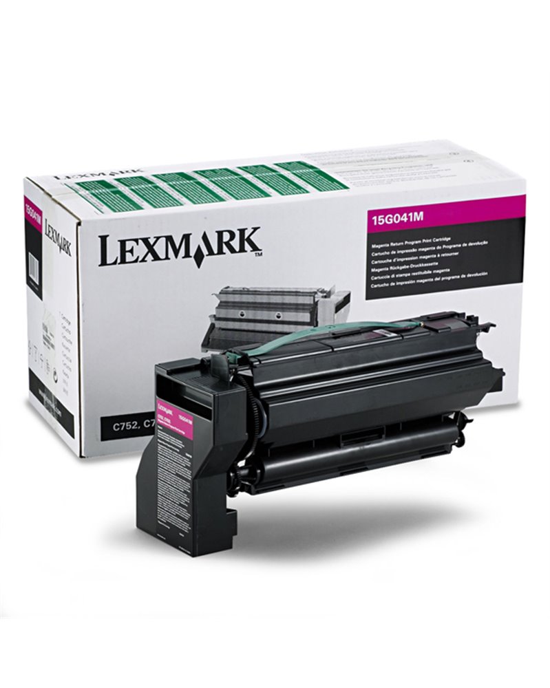 TONER RETURN PROGRAM MAGENTA C752 C762 X752E X762E ALTA RESA