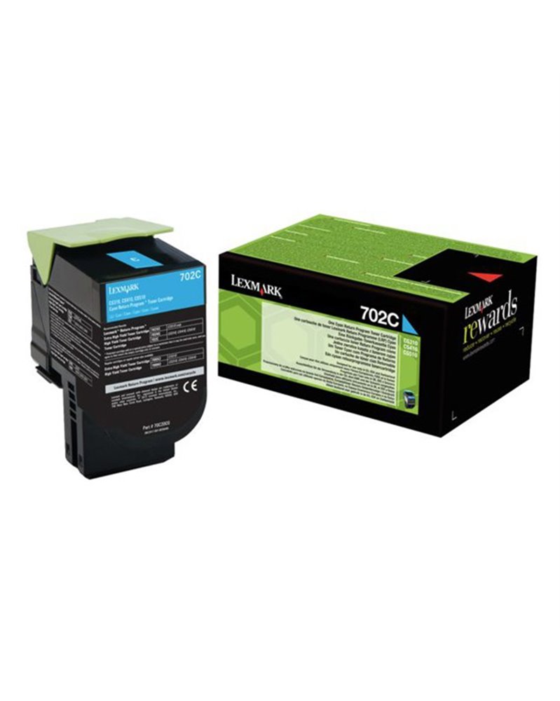 TONER 702C RETURN PROGRAM CIANO CAPACITA' STANDARD