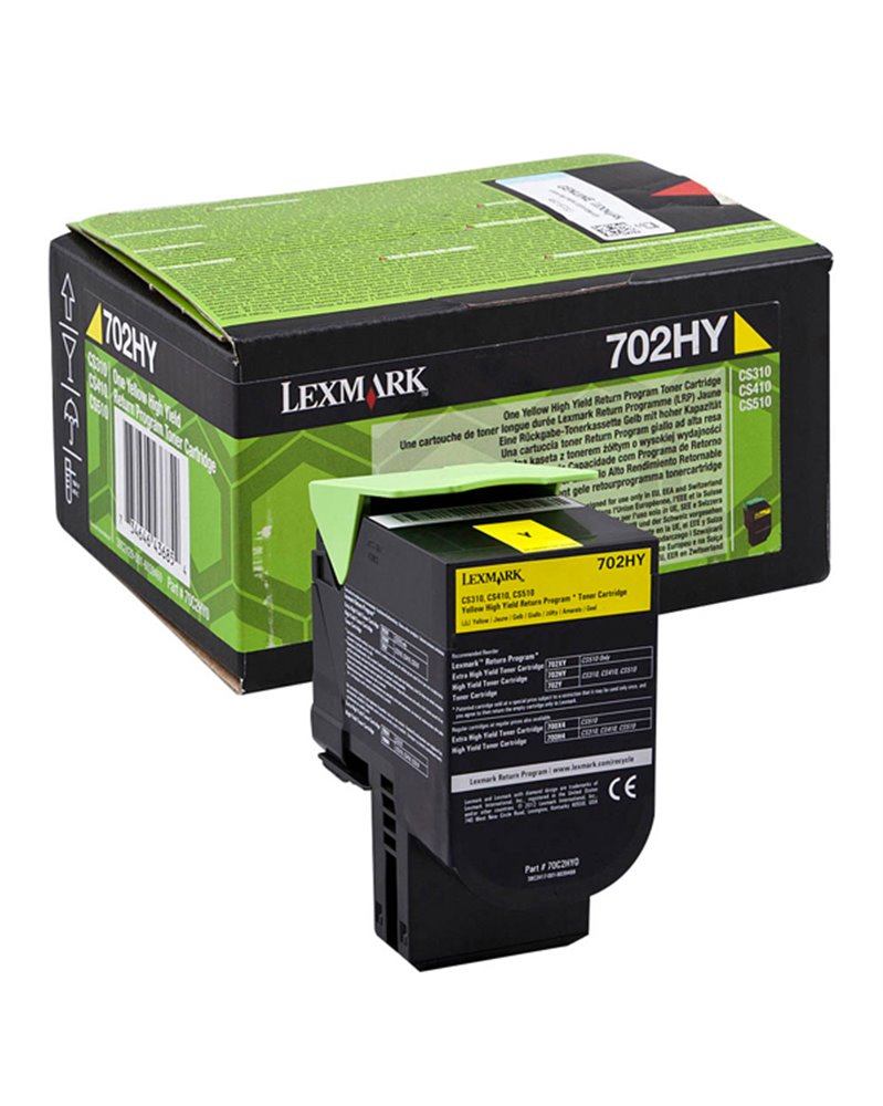 TONER 702HY RETURN PROGRAM AD ALTA RESA GIALLO