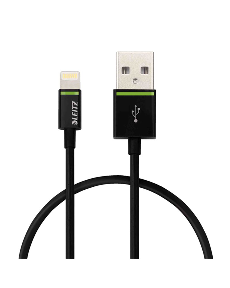 CAVO LIGHTNING A USB 30CM NERO LEITZ COMPLETE