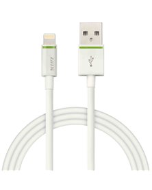 CAVO LIGHTNING A USB XL 2M BIANCO LEITZ COMPLETE