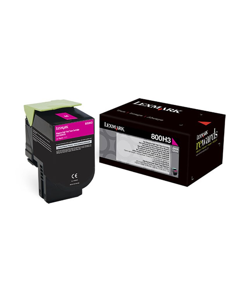 TONER MAGENTA 800H3 ALTA CAPACITA' CX410DE/ CX410DTE e CX410E