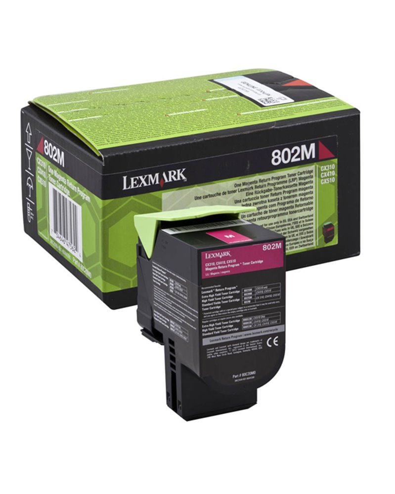 TONER 802M MAGENTA RETURN PROGRAM