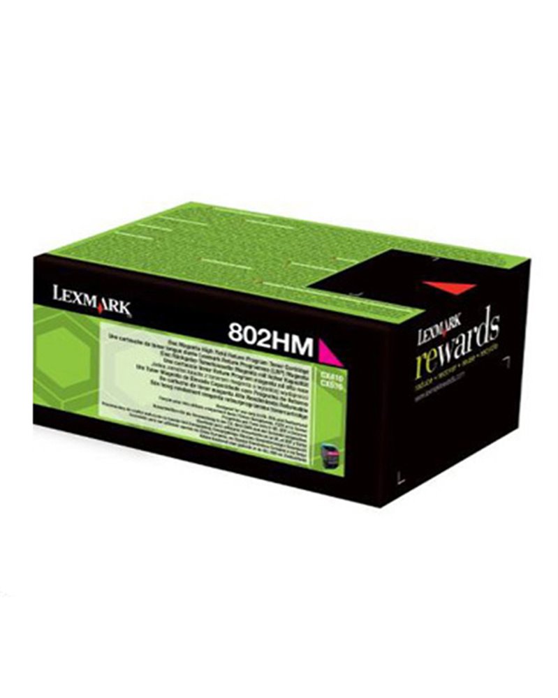 TONER 802HM MAGENTA RETURN PROGRAM