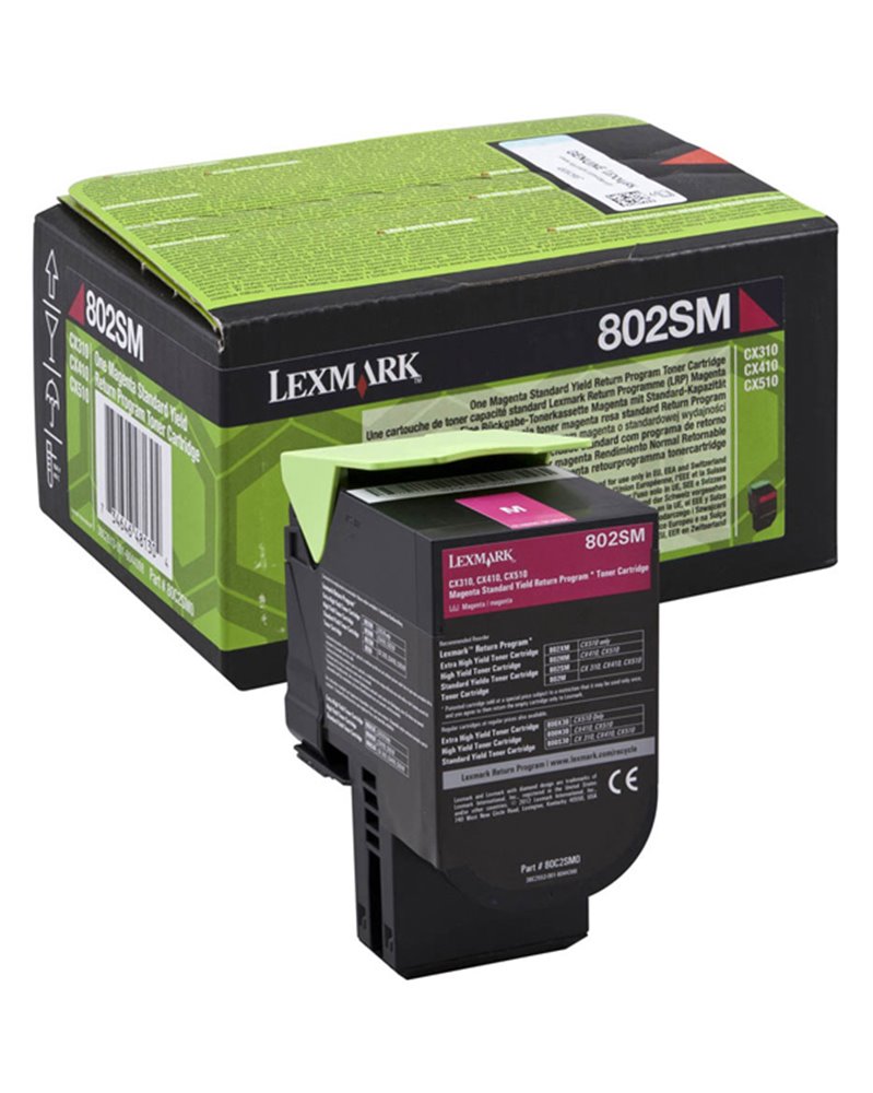 TONER 802SM MAGENTA RETURN PROGRAM CAPACITA' STANDARD