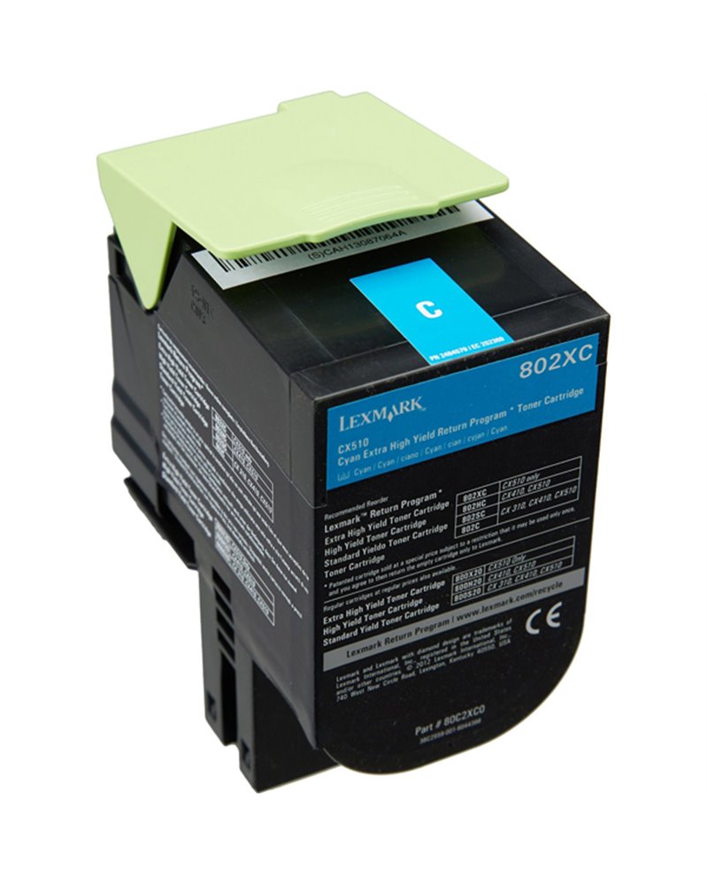 TONER 802XK CIANO RETURN PROGRAM ALTISSIMA RESA