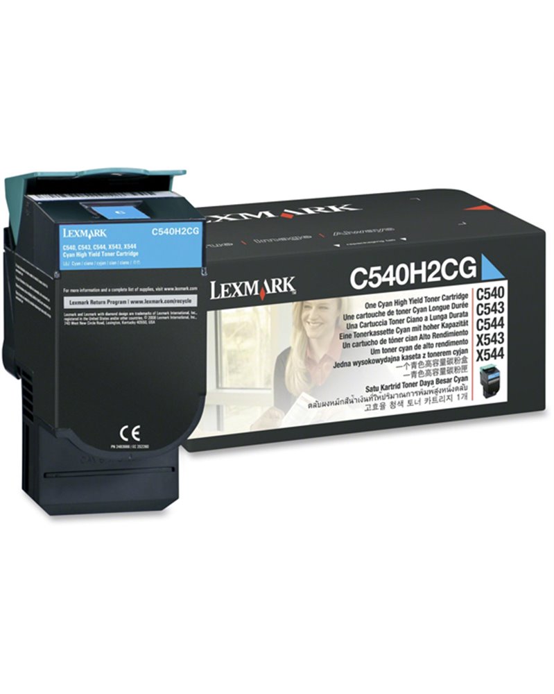 TONER CIANO NON RETURN PROGRAM C54X ALTA CAPACITA'