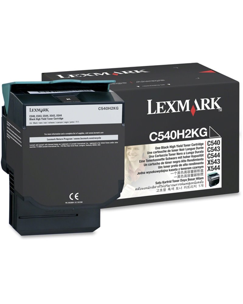 TONER NERO NON RETURN PROGRAM C54X X54X ALTA CAPACITA'