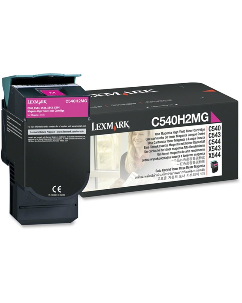 TONER MAGENTA NON RETURN PROGRAM C54X X54X ALTA CAPACITA'