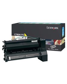 TONER RETURN PROGRAM GIALLO X782MFP C780 C782 CAPACITA' STANDARD