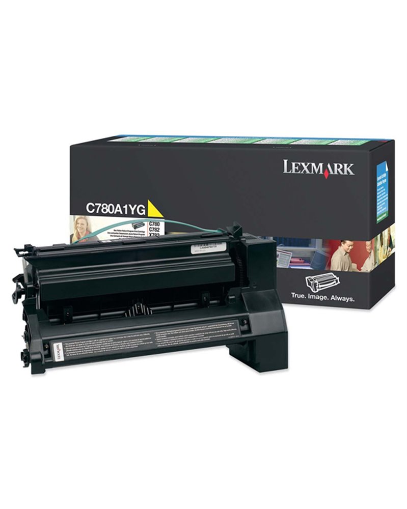 TONER RETURN PROGRAM GIALLO X782MFP C780 C782 CAPACITA' STANDARD