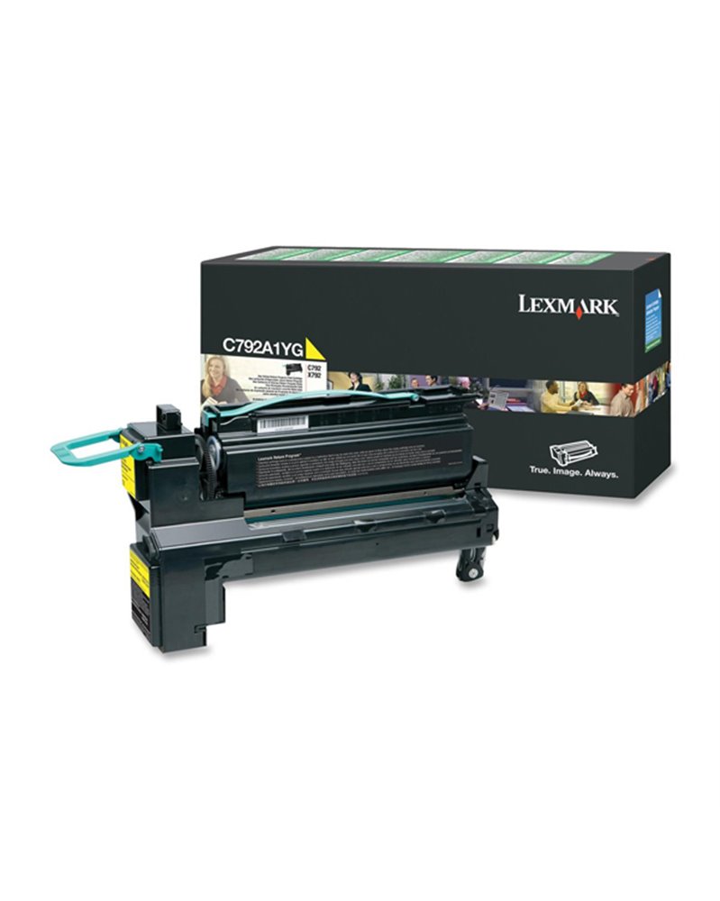 TONER GIALLO RETURN PROGRAM C792 X792