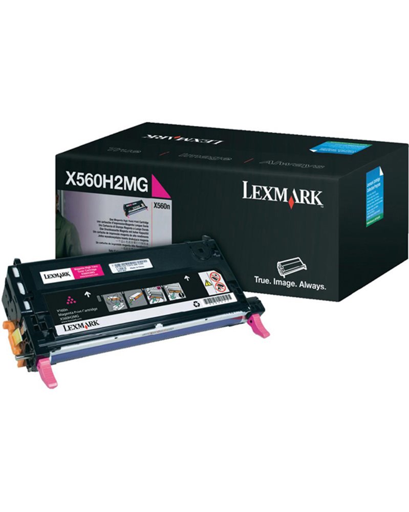 TONER MAGENTA X560N X560DN ALTA CAPACITA'