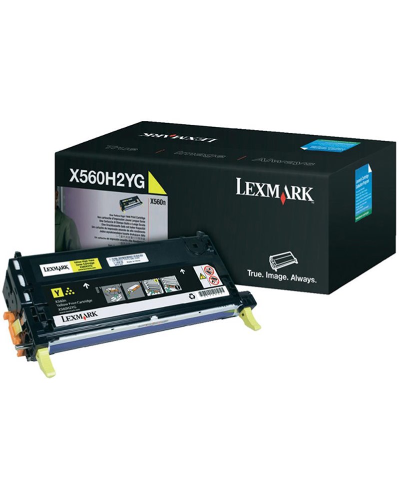 TONER GIALLO X560N X560DN ALTA CAPACITA'