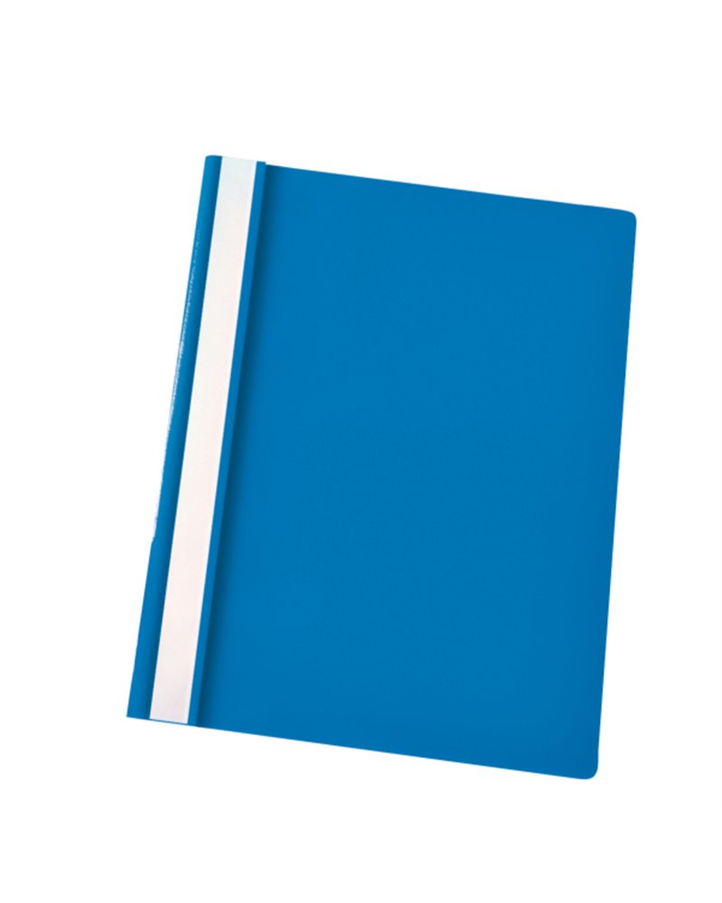 CARTELLINA PPL CON FERMAFOGLI 21X29,7 AZZURRO REPORT FILE ESSELTE