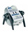PORTABIGLIETTI DA VISITA ROTATORIO A-Z 400 BIGLIETTI VISIFIX DURABLE