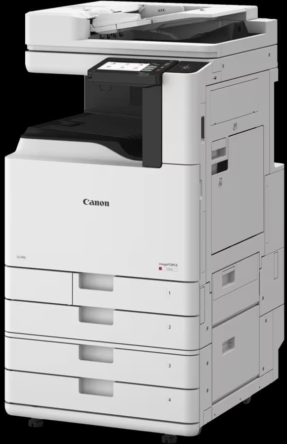 Canon imageFORCE C3026 vista di profilo