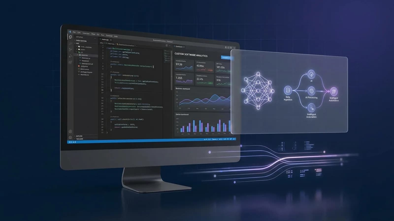 Sviluppo software e automazioni con intelligenza artificiale