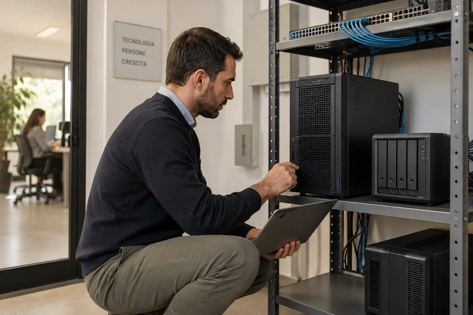 Server e infrastrutture: esempio illustrativo di utilizzo