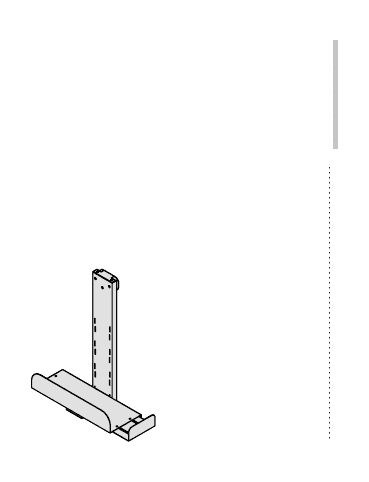EIDOS PRO ACCESSORIO IN METALLO PER SCRIVANIE - P.36xH.8,5xL.16 cm.