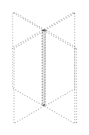 EIDOS PRO RACCORDO A 1-2-3-4 VIE A 90° PER PARETINE - P.3xH.100xL.3 cm.