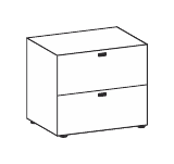 FLUX EVO LIBRERIA CON 2 CLASSIFICATORI H. 80 CON SERRATURA FLUX EVO LIBRERIA H. 160 CON CLASSIFICATORI SENZA SERRATURA TOP STRUTTURALE COLORI MELAMINICO MM. 25 SENZA SERRATURA TOP STRUTTURAL