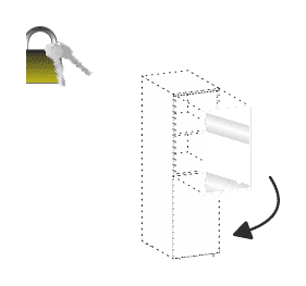 FLUX EVO ANTA IN VETRO SOPRALZO A FILO LUCIDO H. 80 PER LIBRERIE H. 160 PER COMPOSIZIONI LIBRERIA L. 90 ORDINARE N. 2 ANTE ( SX + DX ) RISPETTIVAMENTE 1 ANTA CON SERRATURA E 1 ANTA SENZA VER