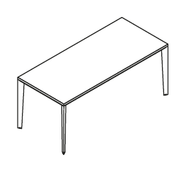 JOB SCRIVANIA OPERATIVA PIANO IN LEGNO NOBILITATO BIANCO GAMBA IN METALLO METALLIZZATO SPESSORE PIANO mm.18 - P.80xH.74xL.120 cm.