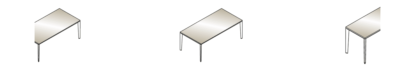 JOB SCRIVANIA PIANO IN VETRO STRUTTURA GAMBA IN METALLO METALLIZZATO BIANCO - P.100xH.74xL.200 cm.