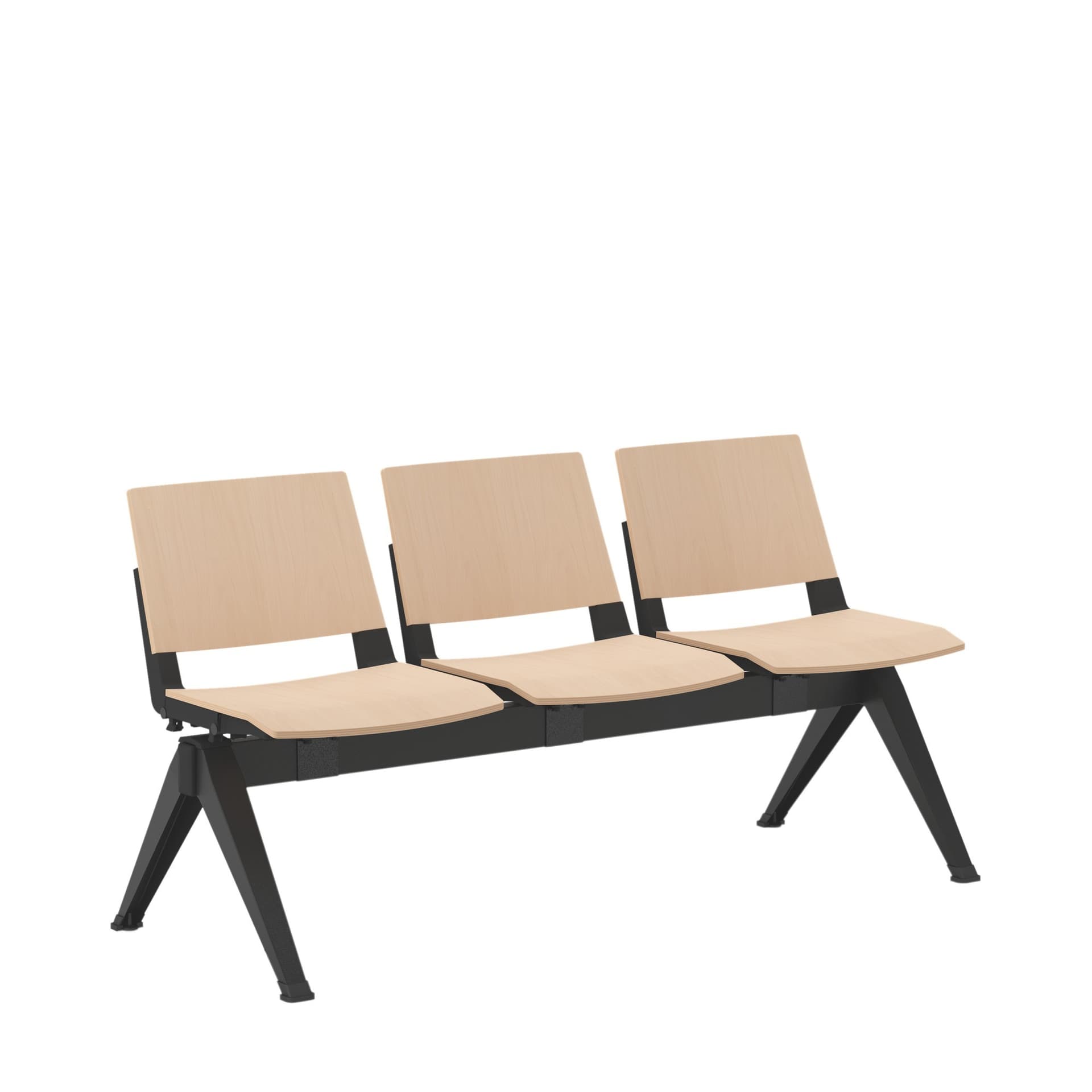 Zedy Panche Faggio ZDP F 20 - gamba 2 posti faggio
