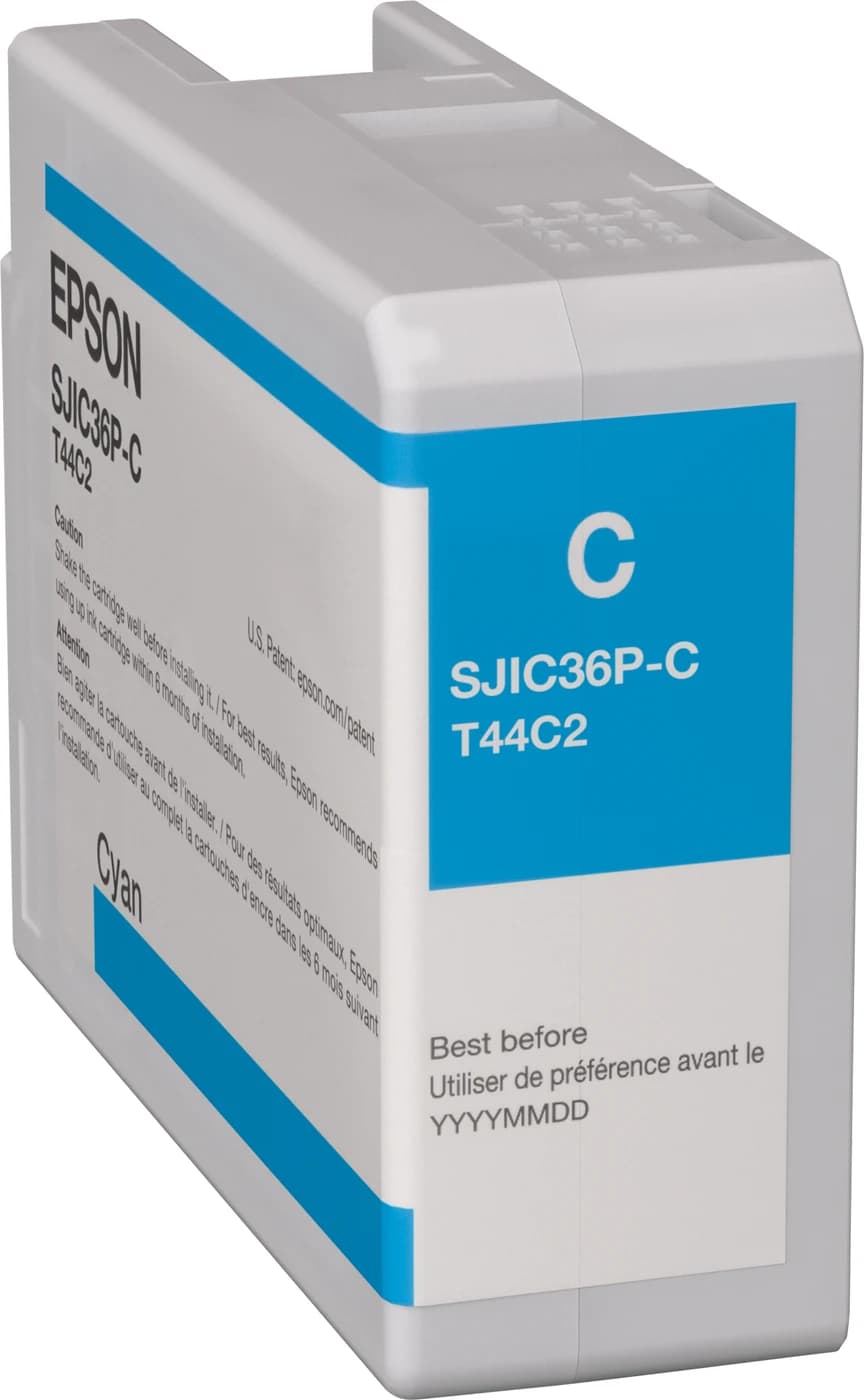Epson SJIC36P(C) cartuccia ciano per ColorWorks C6000 e C6500
