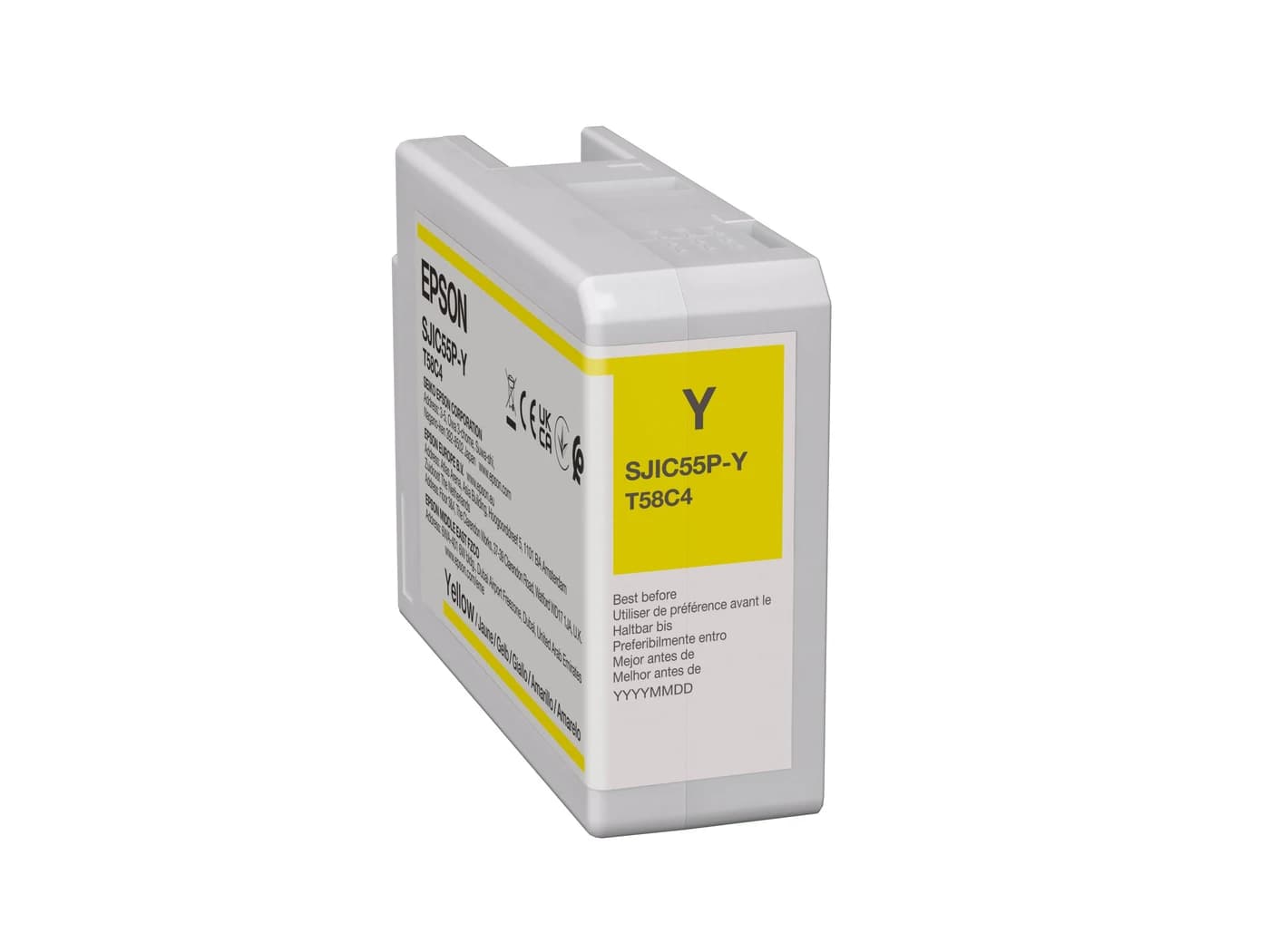 Epson SJIC55(Y) cartuccia giallo per ColorWorks D6000 e D6500