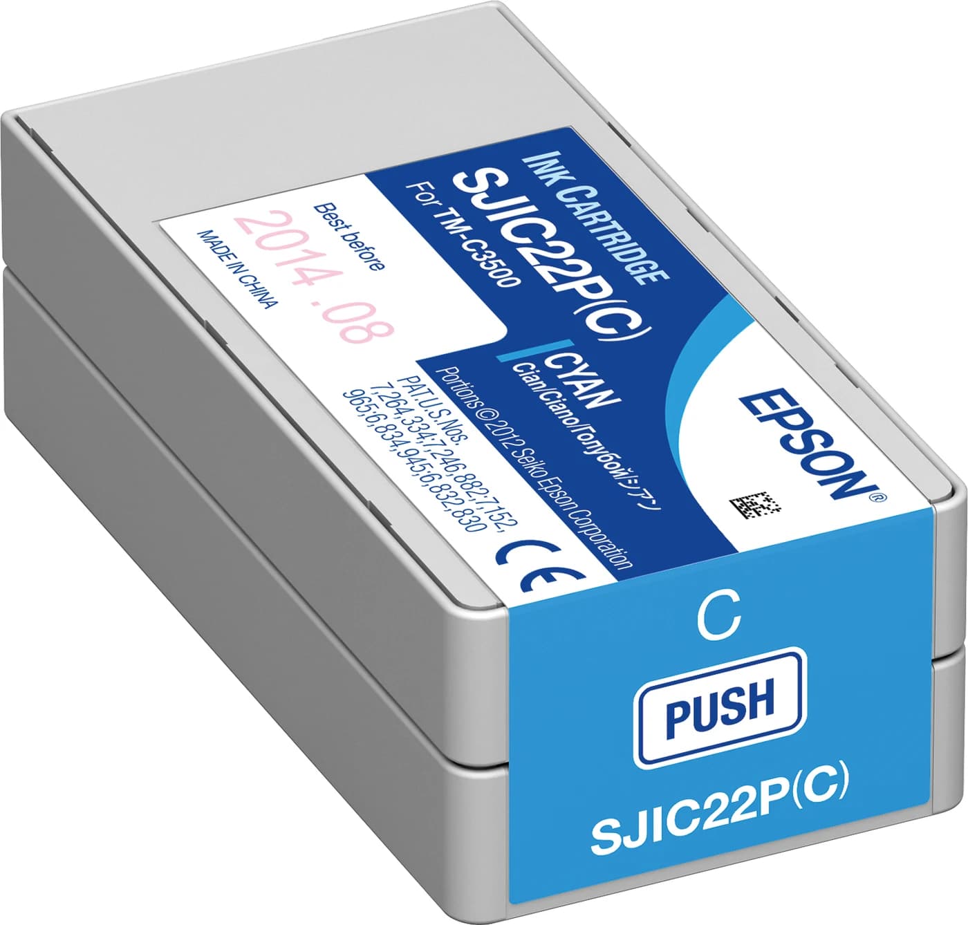 Epson SJIC22P(C) cartuccia ciano per ColorWorks C3500